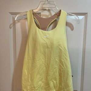 Nike Women's Bright Yellow Tank Top